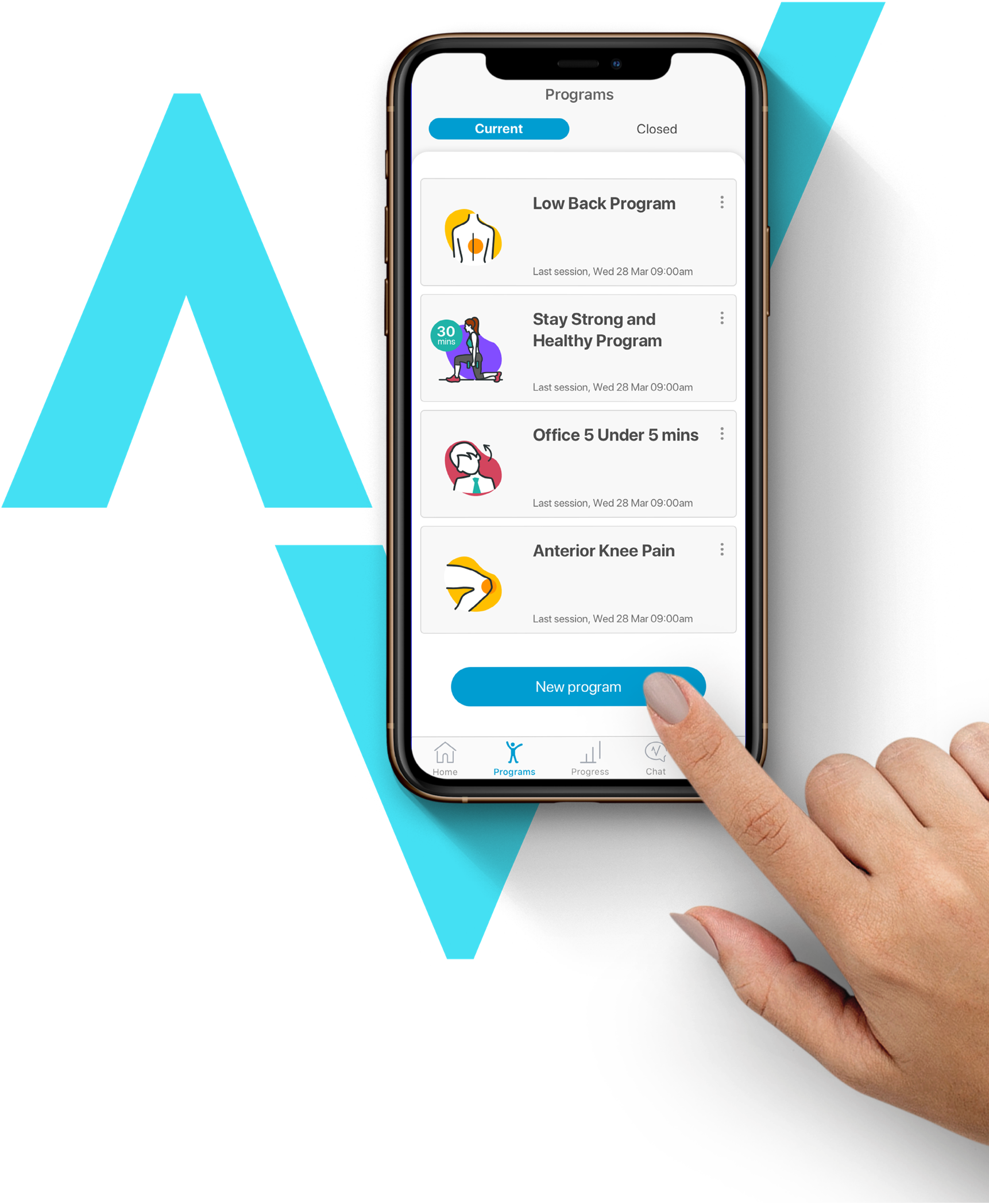 TrackActive Me mobile app